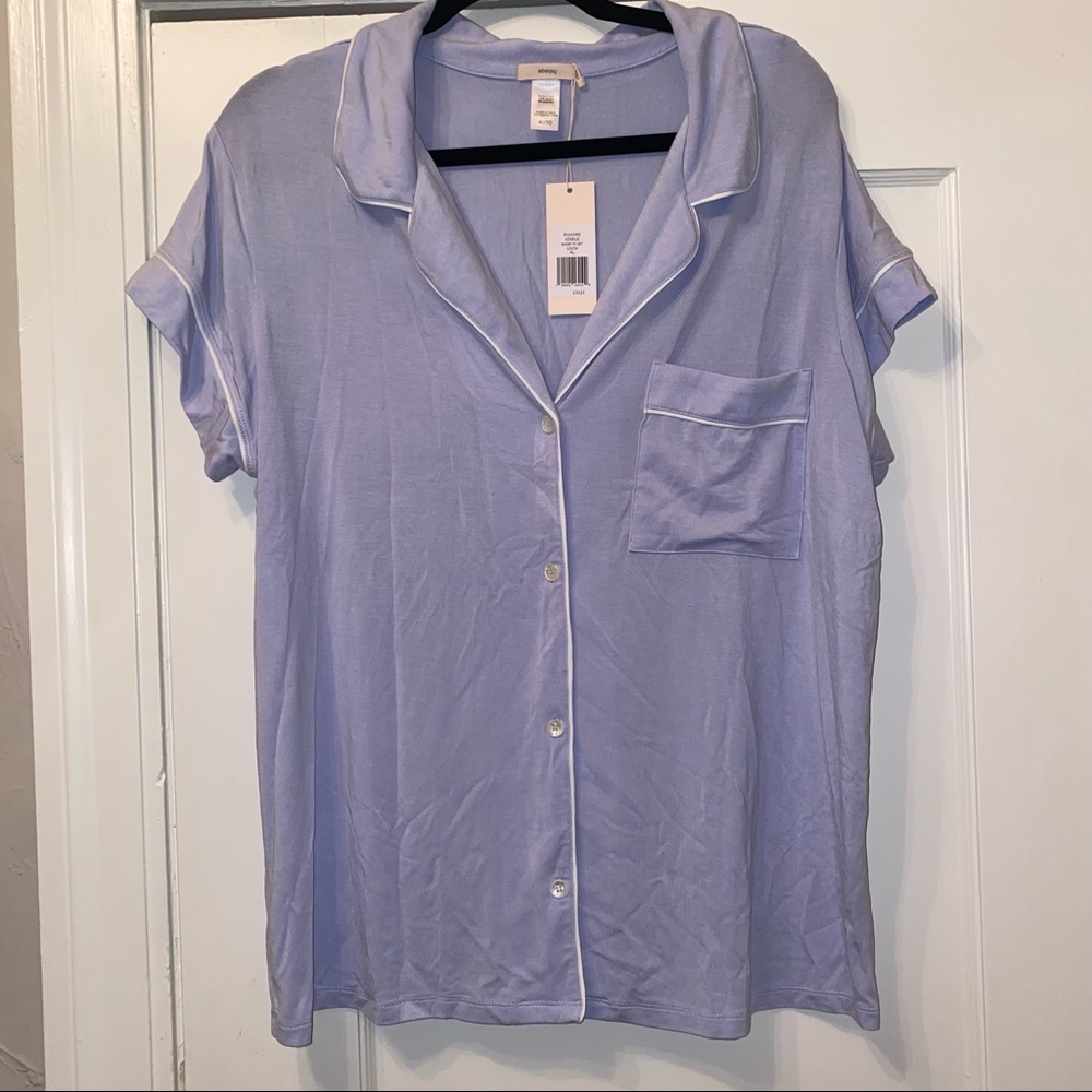 Eberjey light blue pajama set! Size XL top and XL shorts. New with tags.